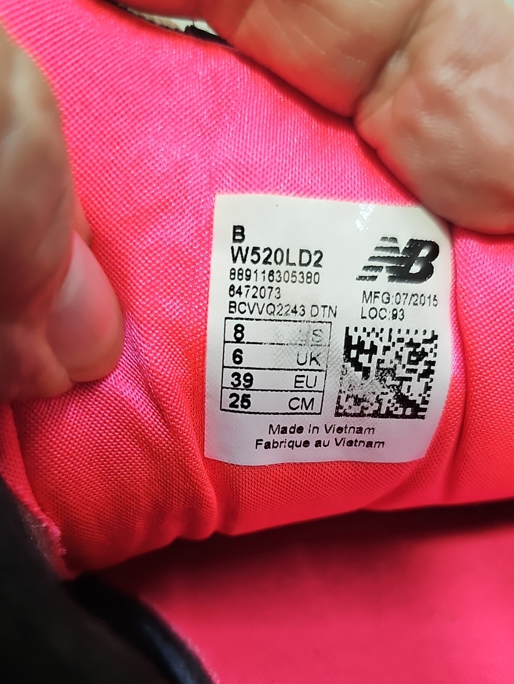 NEW BALANCE 520V2 WOMENS SNEAKERS BFPM-07-016 - Picture 10 of 10